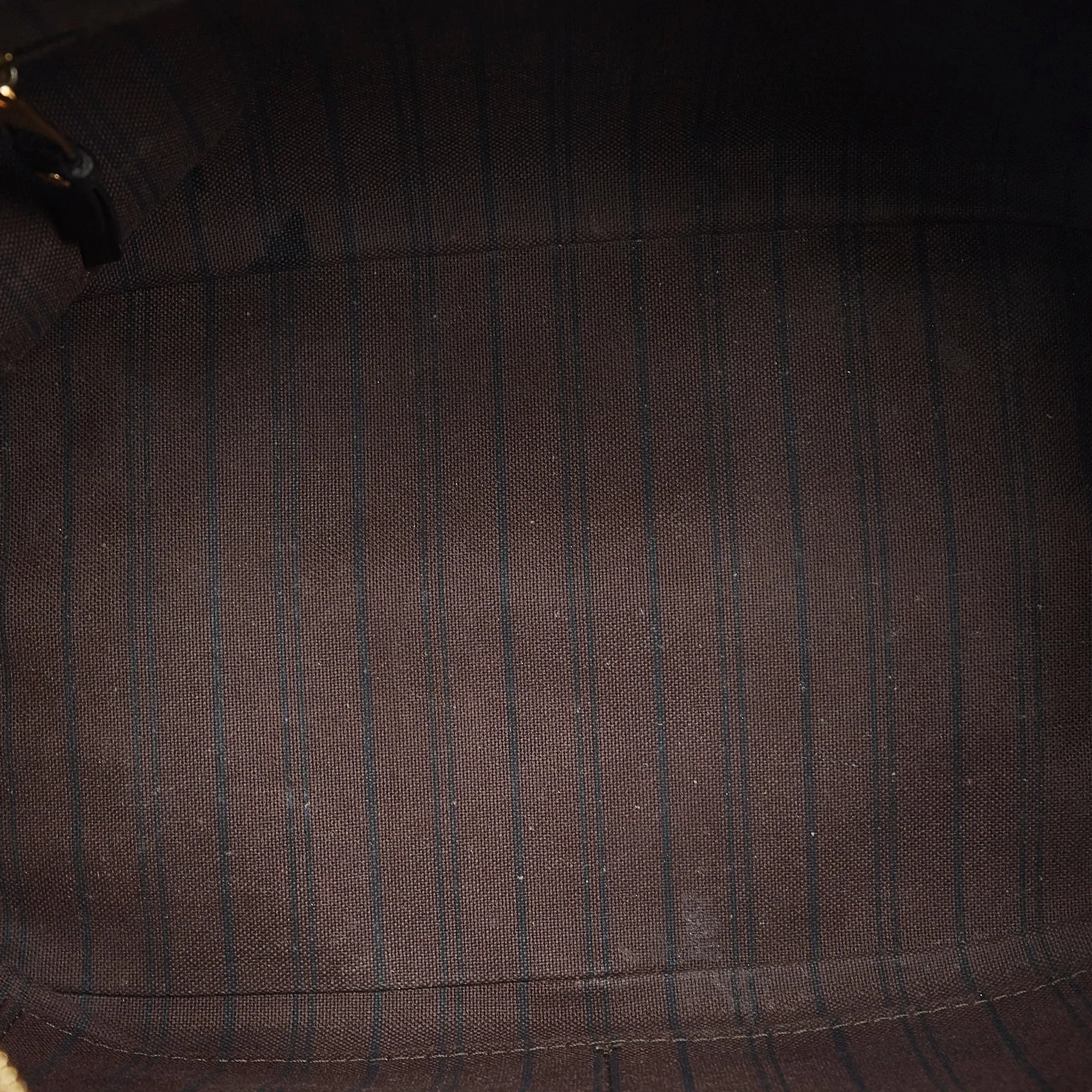 Brown Louis Vuitton Monogram Empreinte Speedy Bandouliere 25 Boston Bag