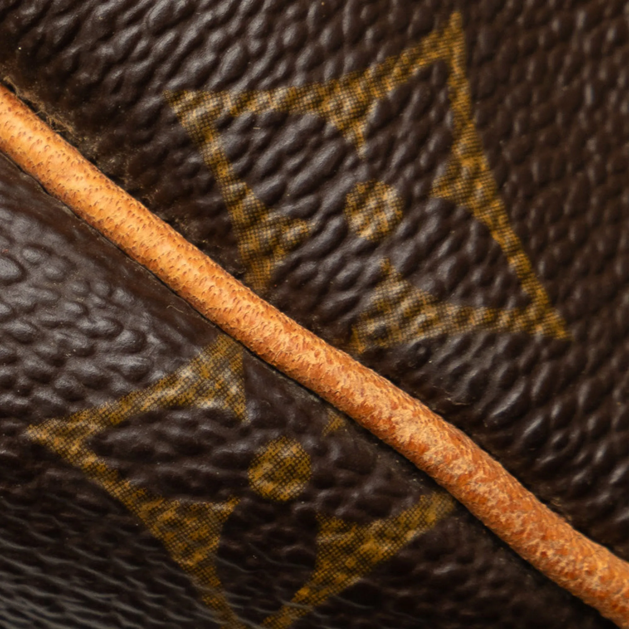 Brown Louis Vuitton Monogram Keepall 55 Travel Bag