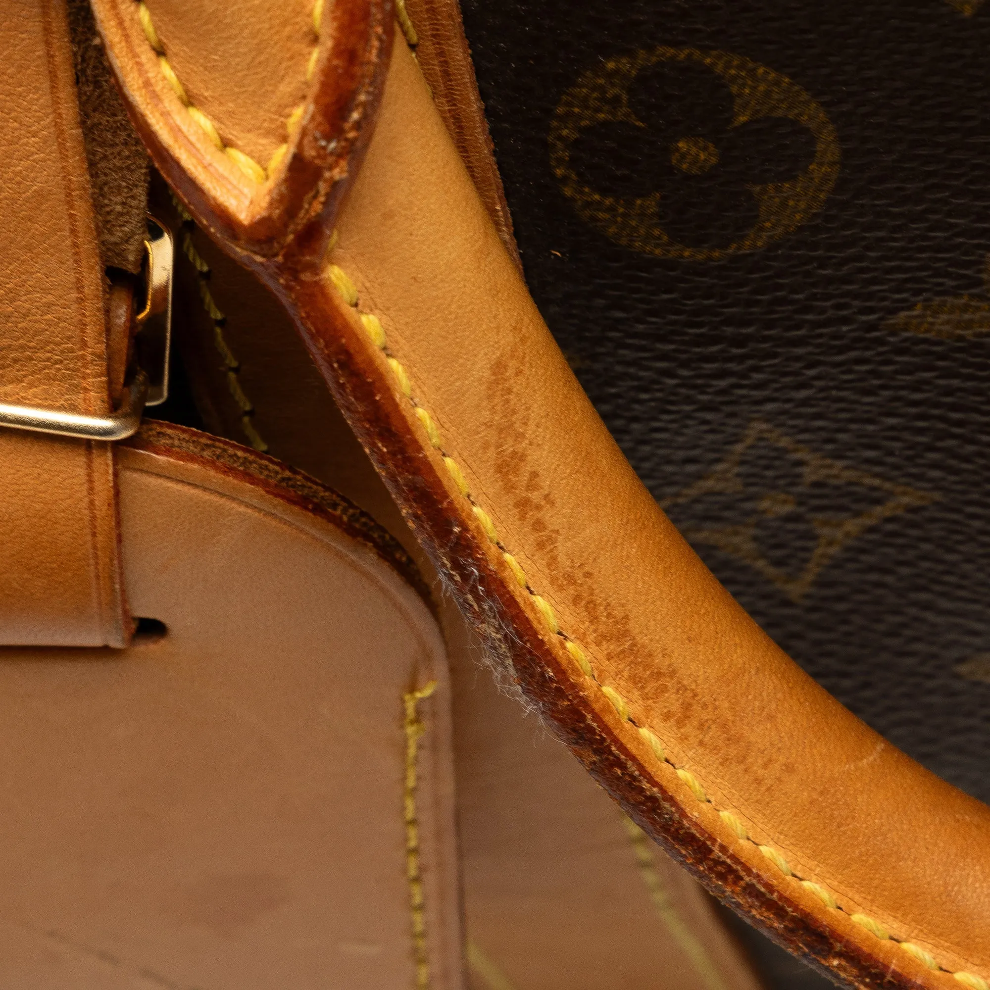 Brown Louis Vuitton Monogram Keepall Bandouliere 55 Travel Bag