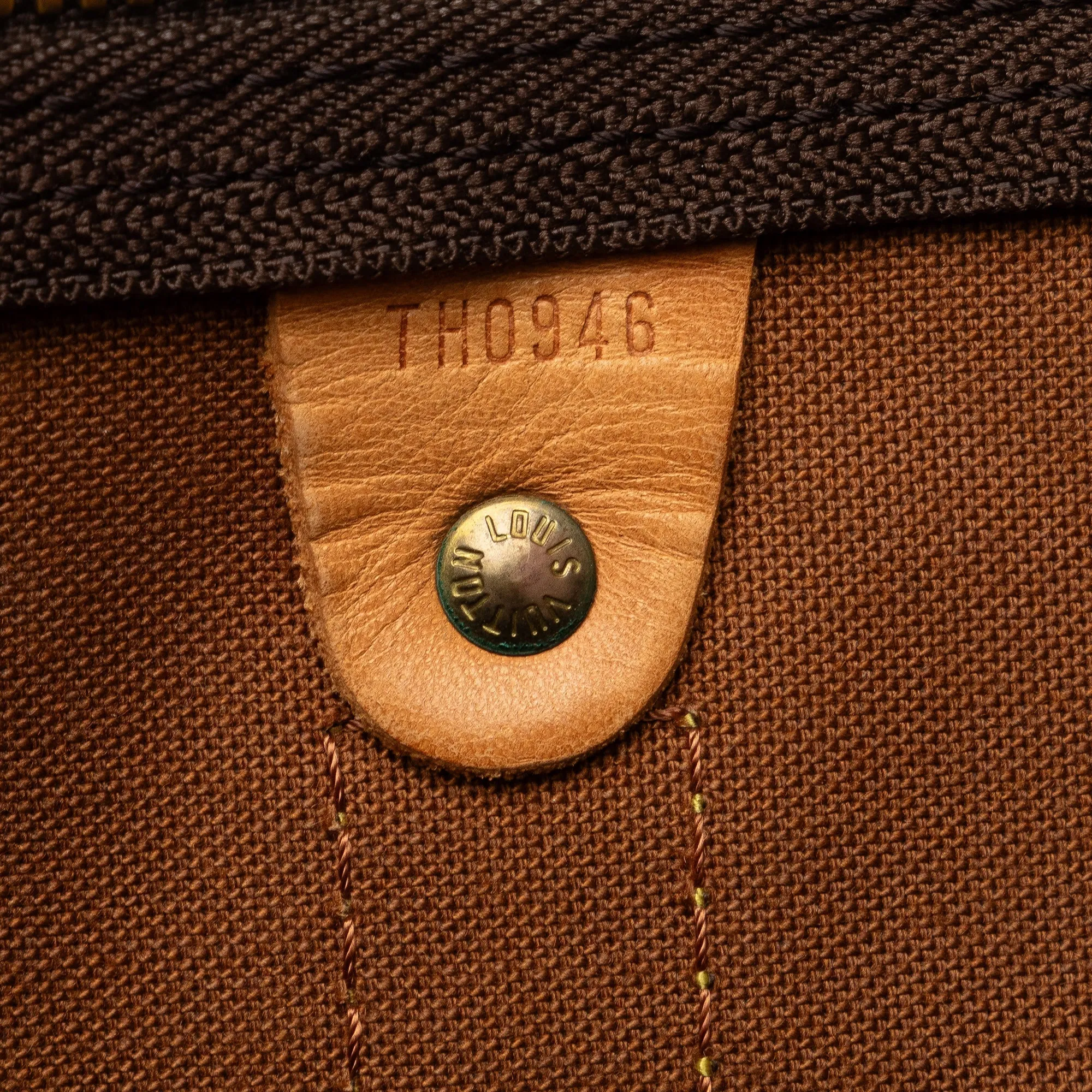 Brown Louis Vuitton Monogram Keepall Bandouliere 55 Travel Bag