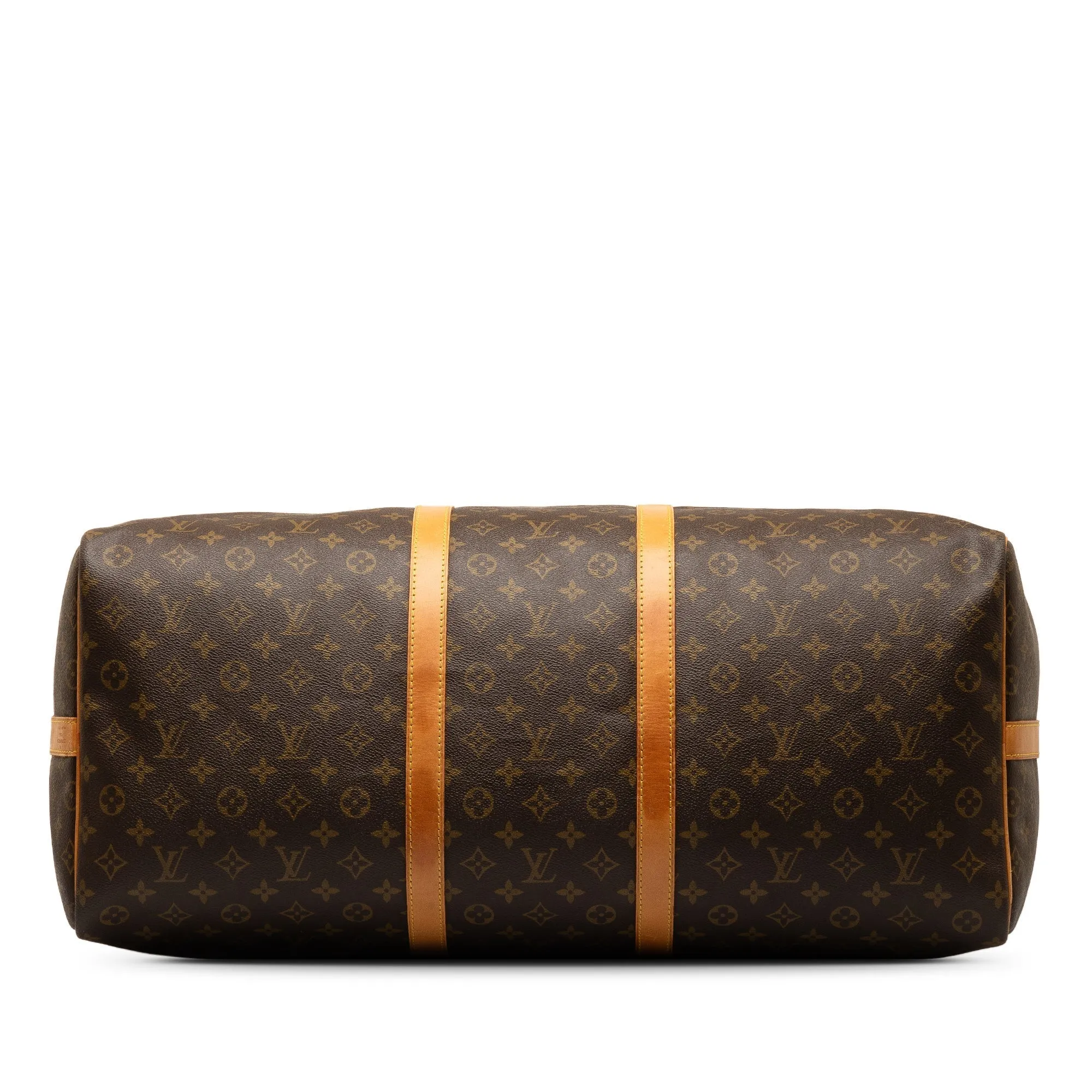 Brown Louis Vuitton Monogram Keepall Bandouliere 60 Travel Bag