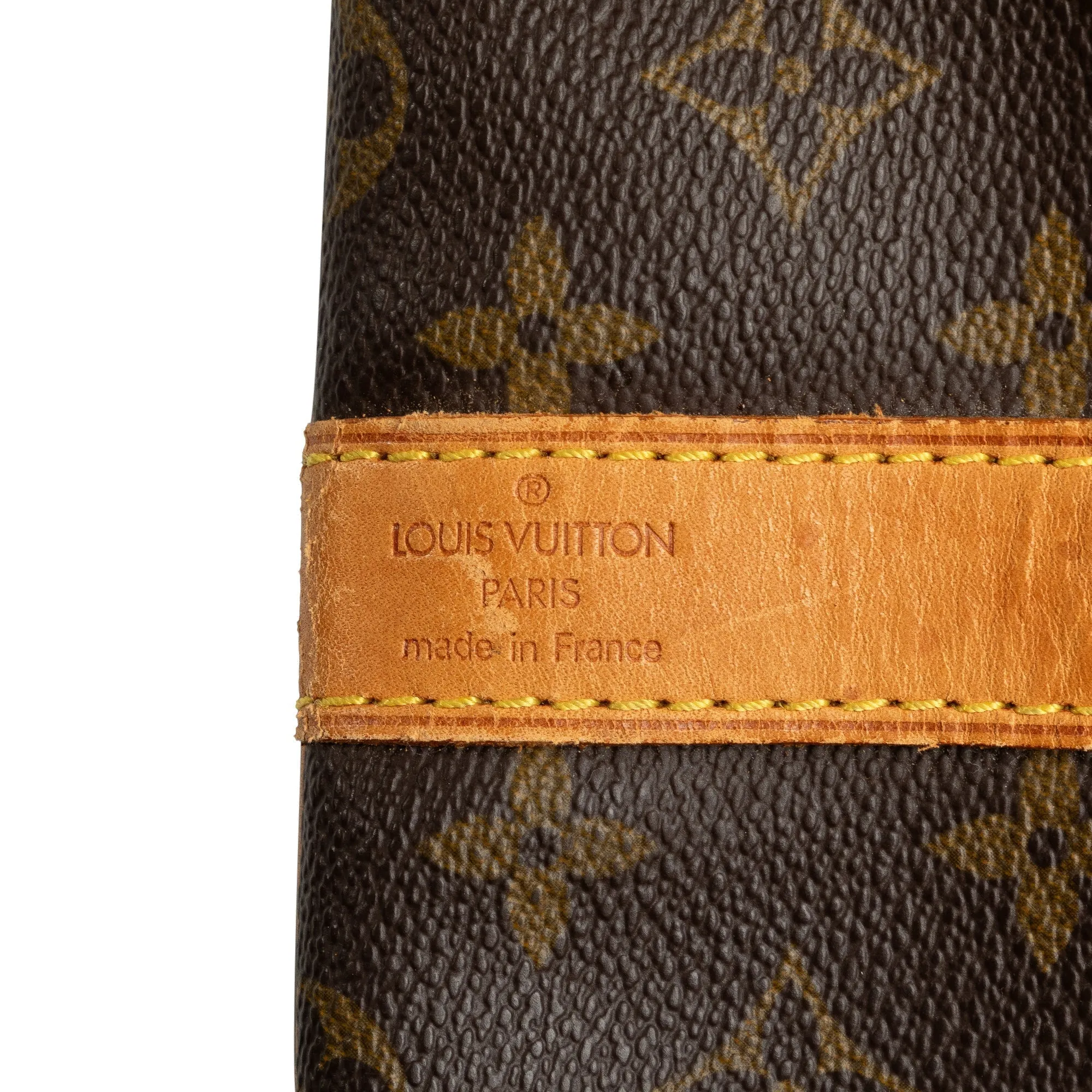 Brown Louis Vuitton Monogram Keepall Bandouliere 60 Travel Bag