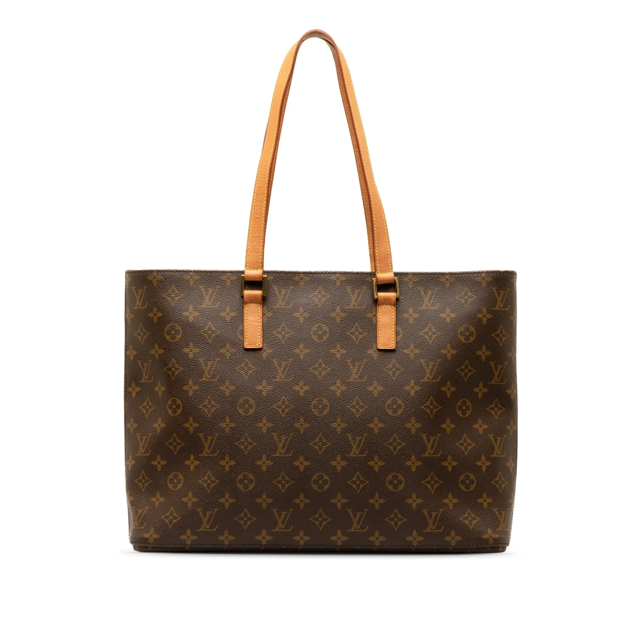 Brown Louis Vuitton Monogram Luco Tote Bag