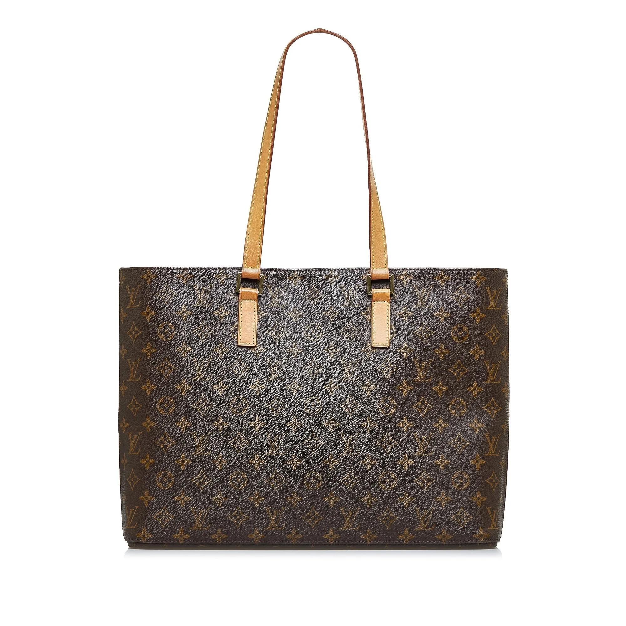 Brown Louis Vuitton Monogram Luco Tote