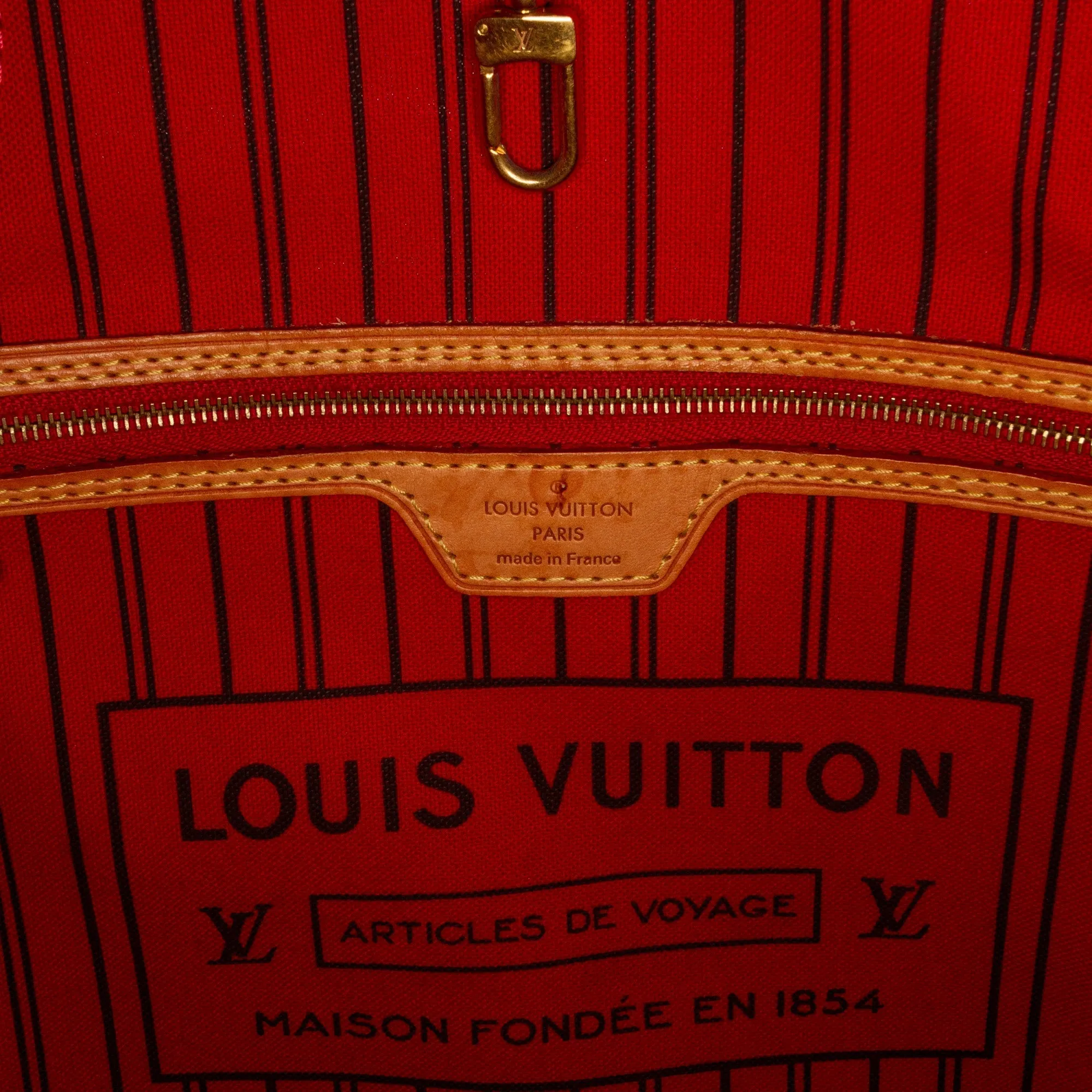 Brown Louis Vuitton Monogram Neverfull MM Tote Bag