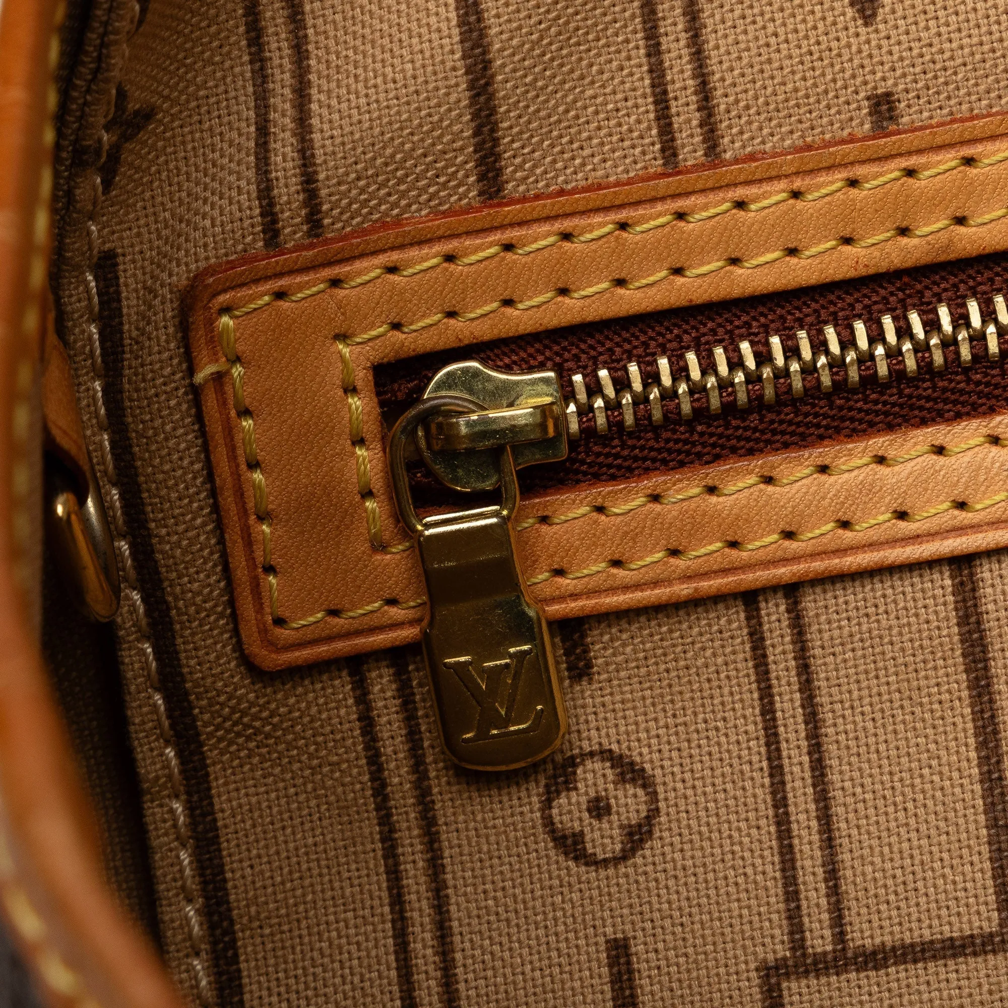 Brown Louis Vuitton Monogram Neverfull PM Tote Bag