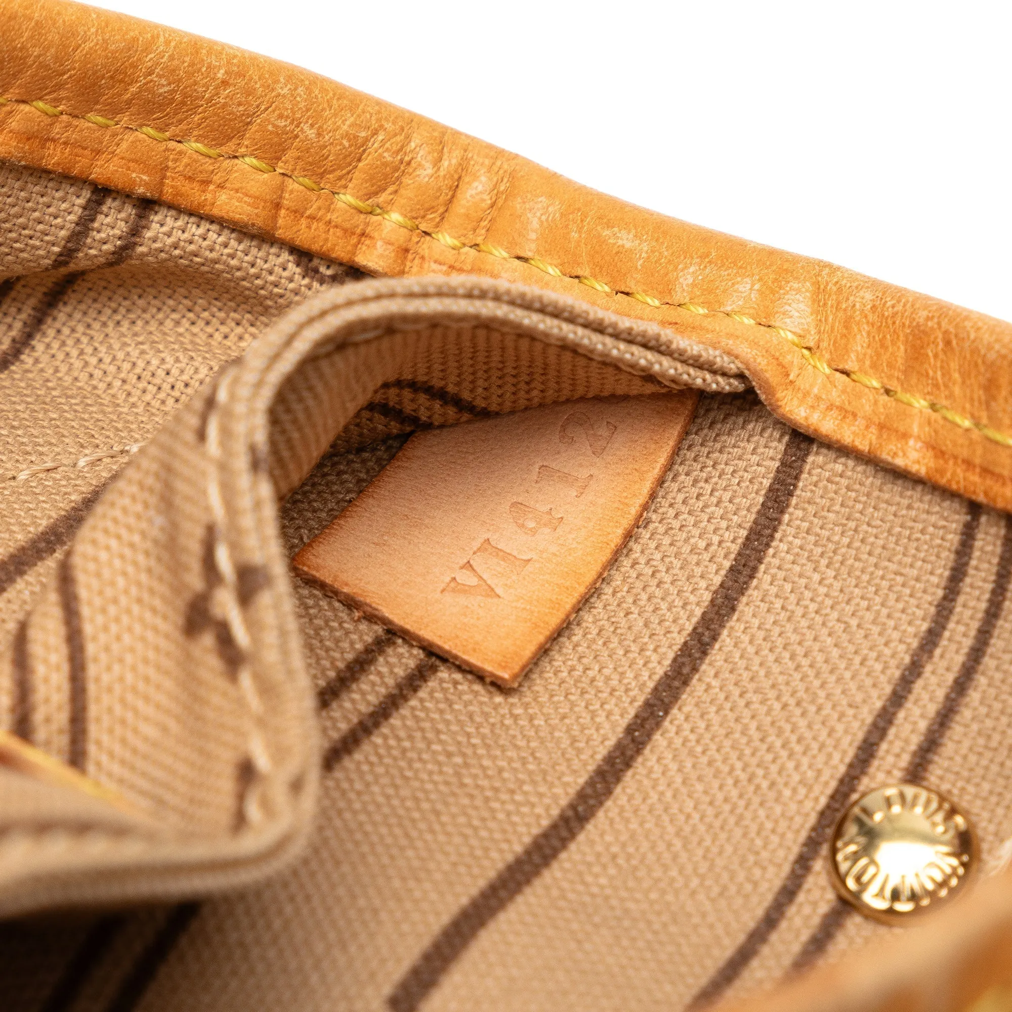Brown Louis Vuitton Monogram Neverfull PM Tote Bag