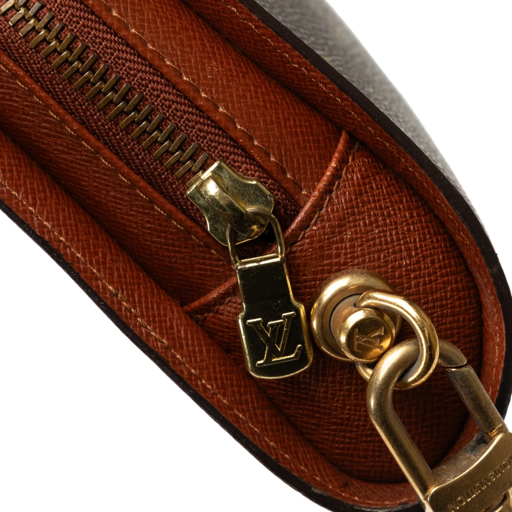 Brown Louis Vuitton Monogram Orsay Clutch Bag