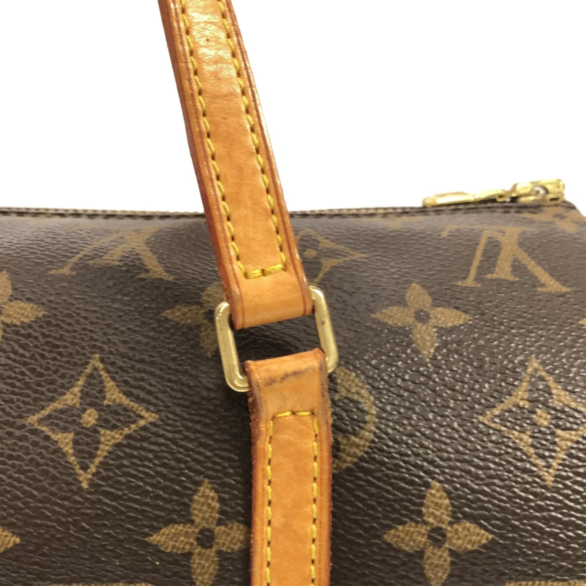 Brown Louis Vuitton Monogram Papillon 30 Handbag
