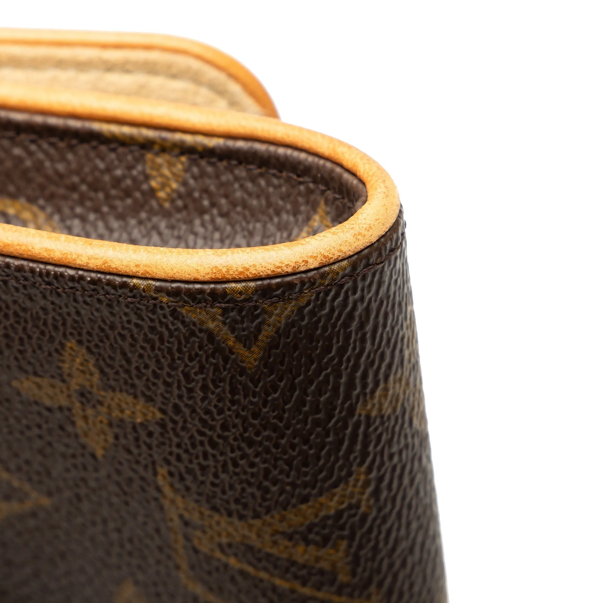 Brown Louis Vuitton Monogram Pochette Twin GM Crossbody Bag