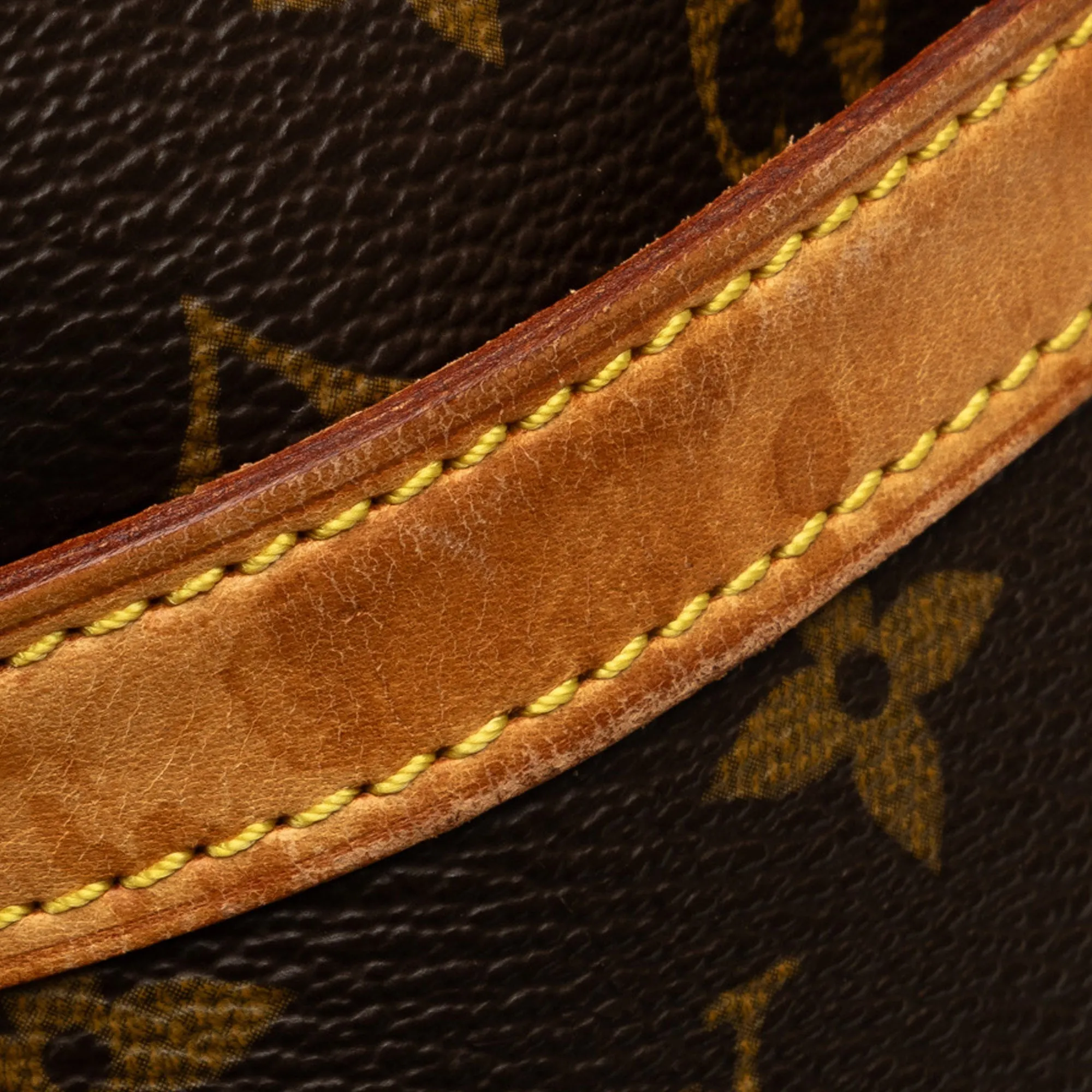 Brown Louis Vuitton Monogram Reporter PM Crossbody Bag
