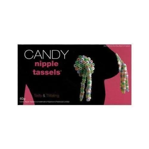 Candy Nipple Tassels Tasty and Titillating Flavored 2 Items Per Box