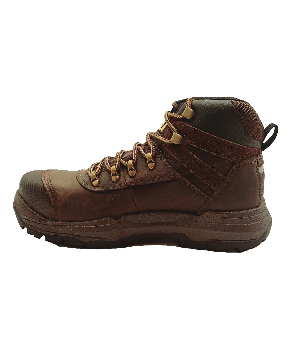 CATERPILLAR PNEUMATIC STEEL TOE MEN BROWN