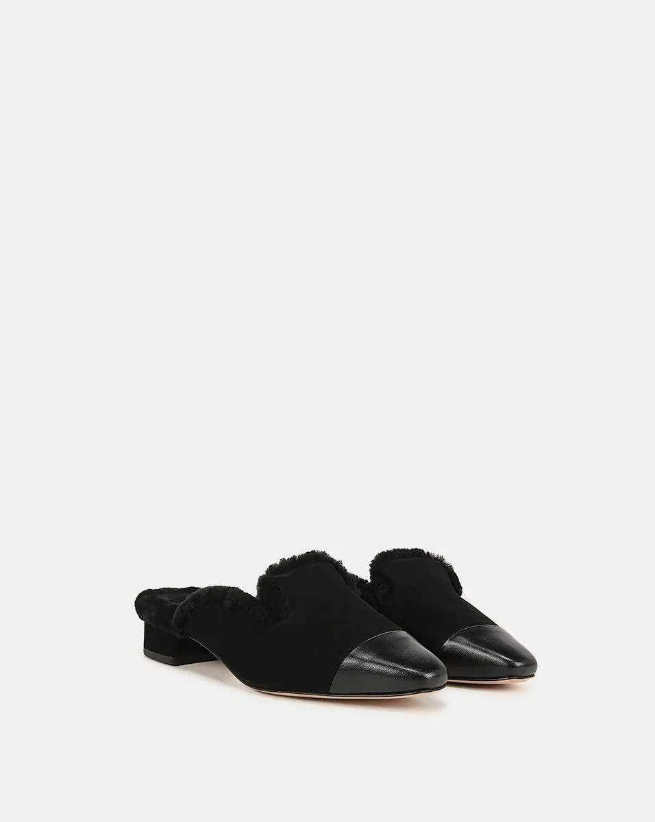Cecile Shearling Mule