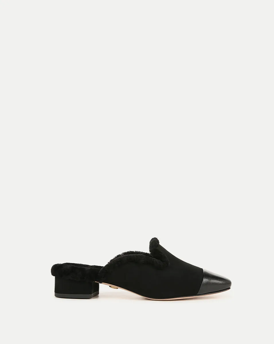 Cecile Shearling Mule