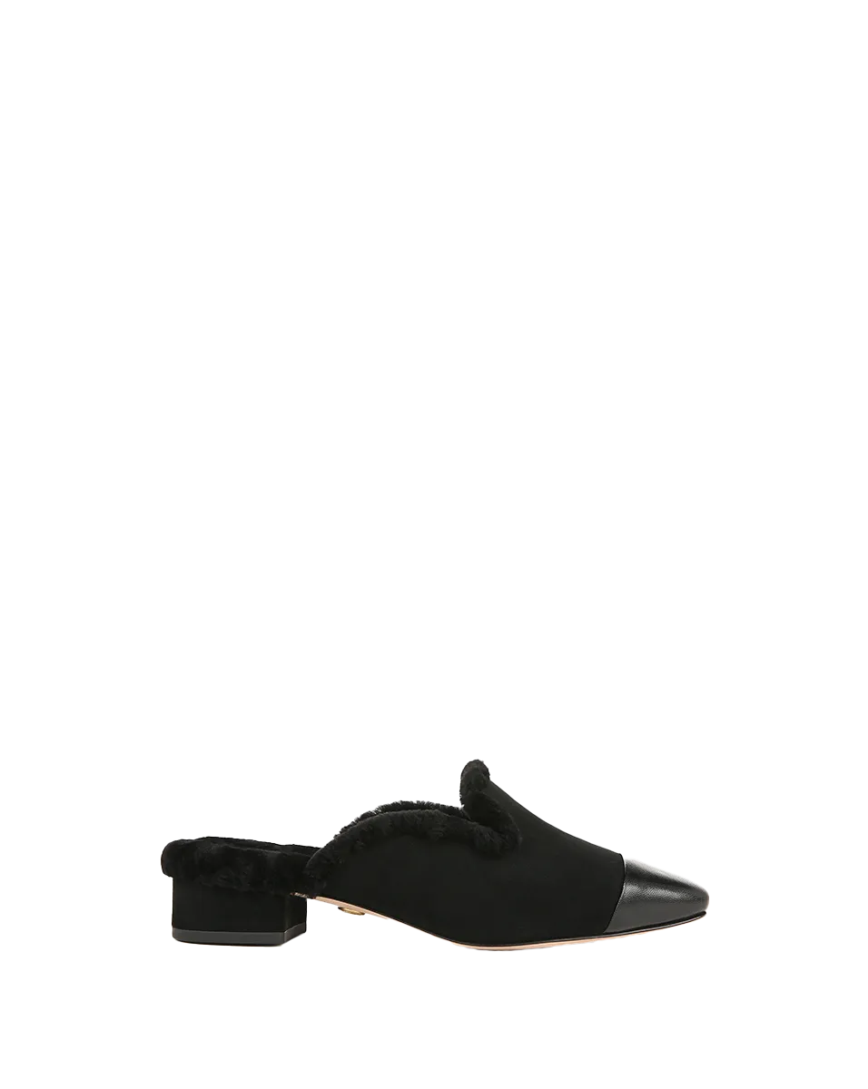 Cecile Shearling Mule