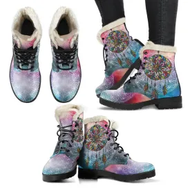Chakra Dreamcatcher Leather Boots