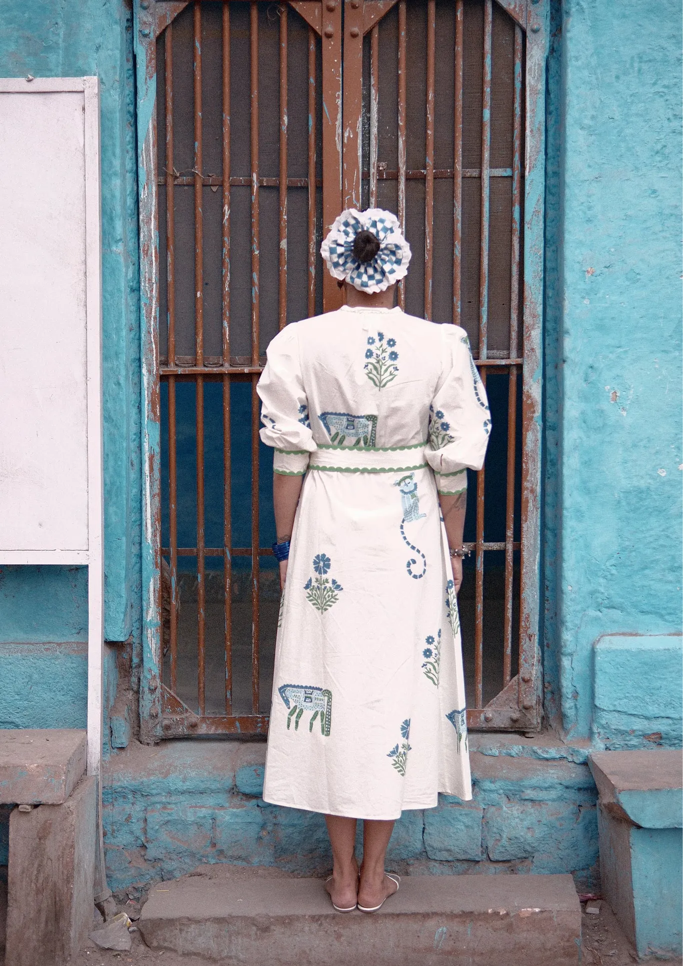 Chaupad Shirt Dress - Jodhpur Mix Print
