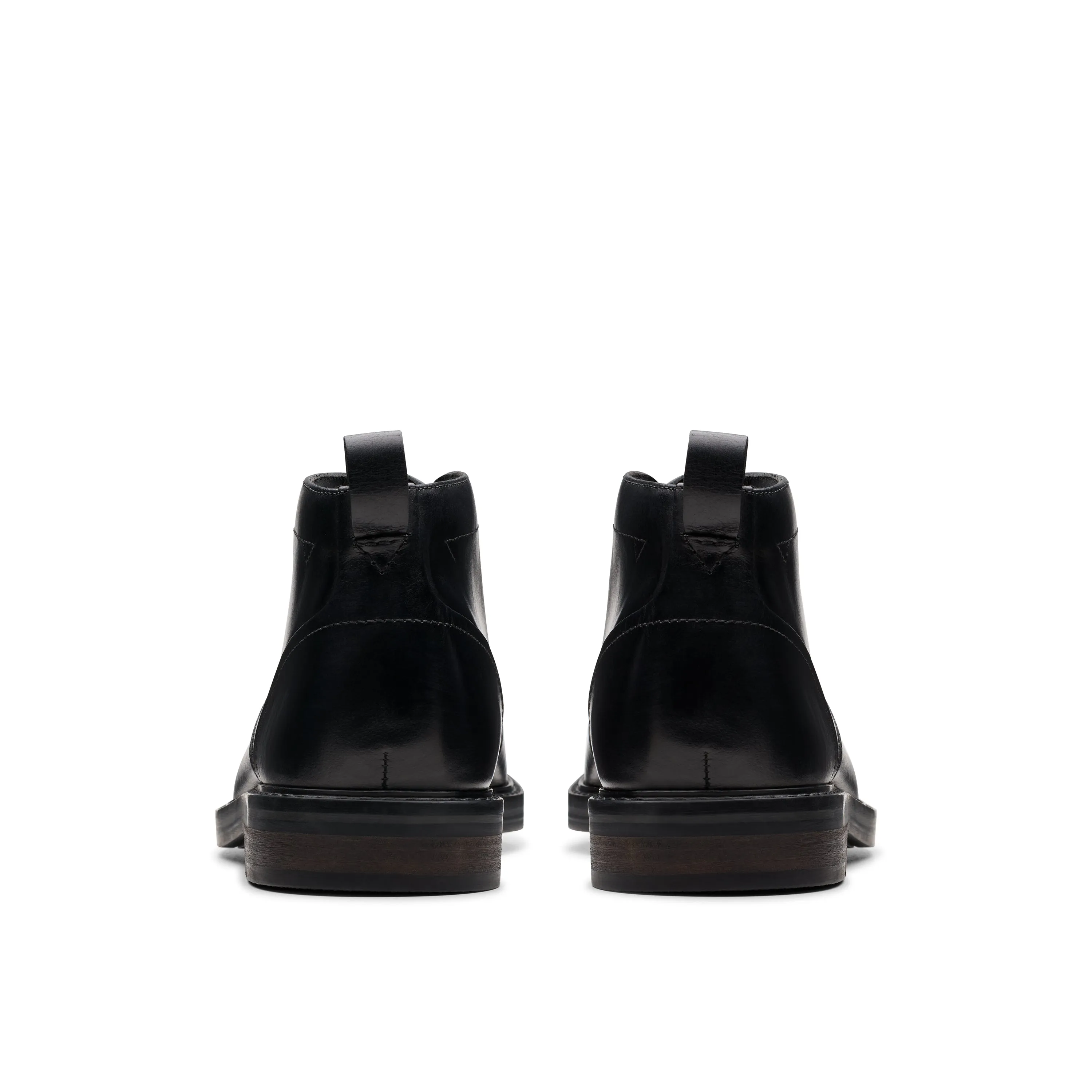 Clarks - Aldwin Chukka - Black Leather