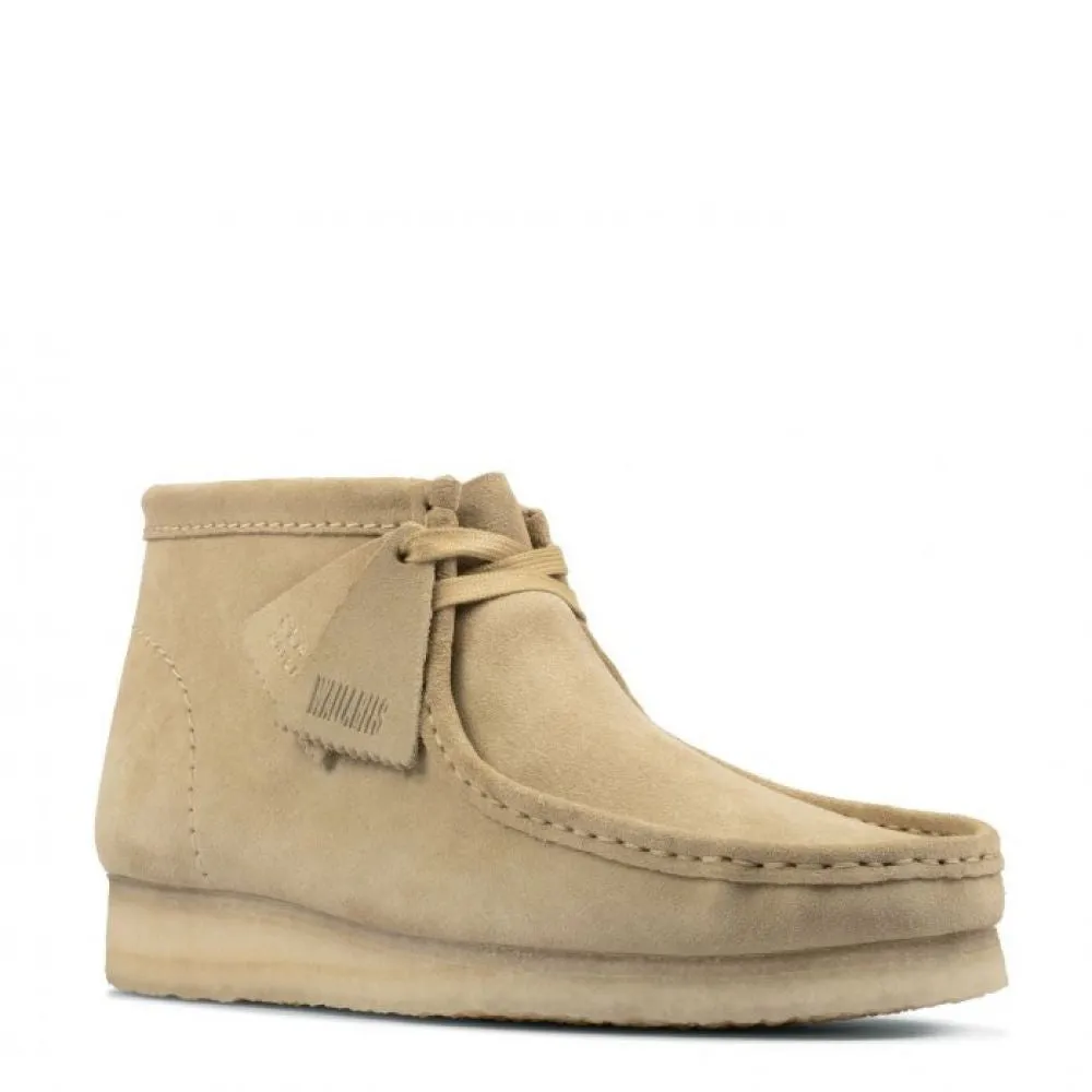 Clarks Men's Wallabee Boot in Maple Suede