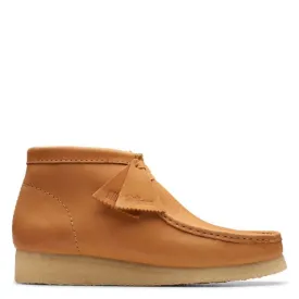 Clarks Men's Wallabee Boot in Mid Tan Leather
