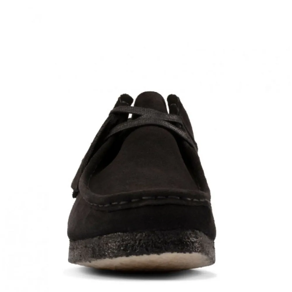 Clarks Men's Wallabee in Black Suede