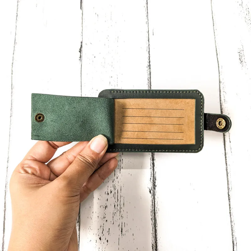Classic Luggage Tag - Hunter Green