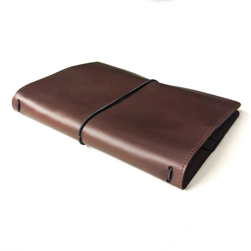 Cognac Brown TBC Travellers Journal   Docket / A5