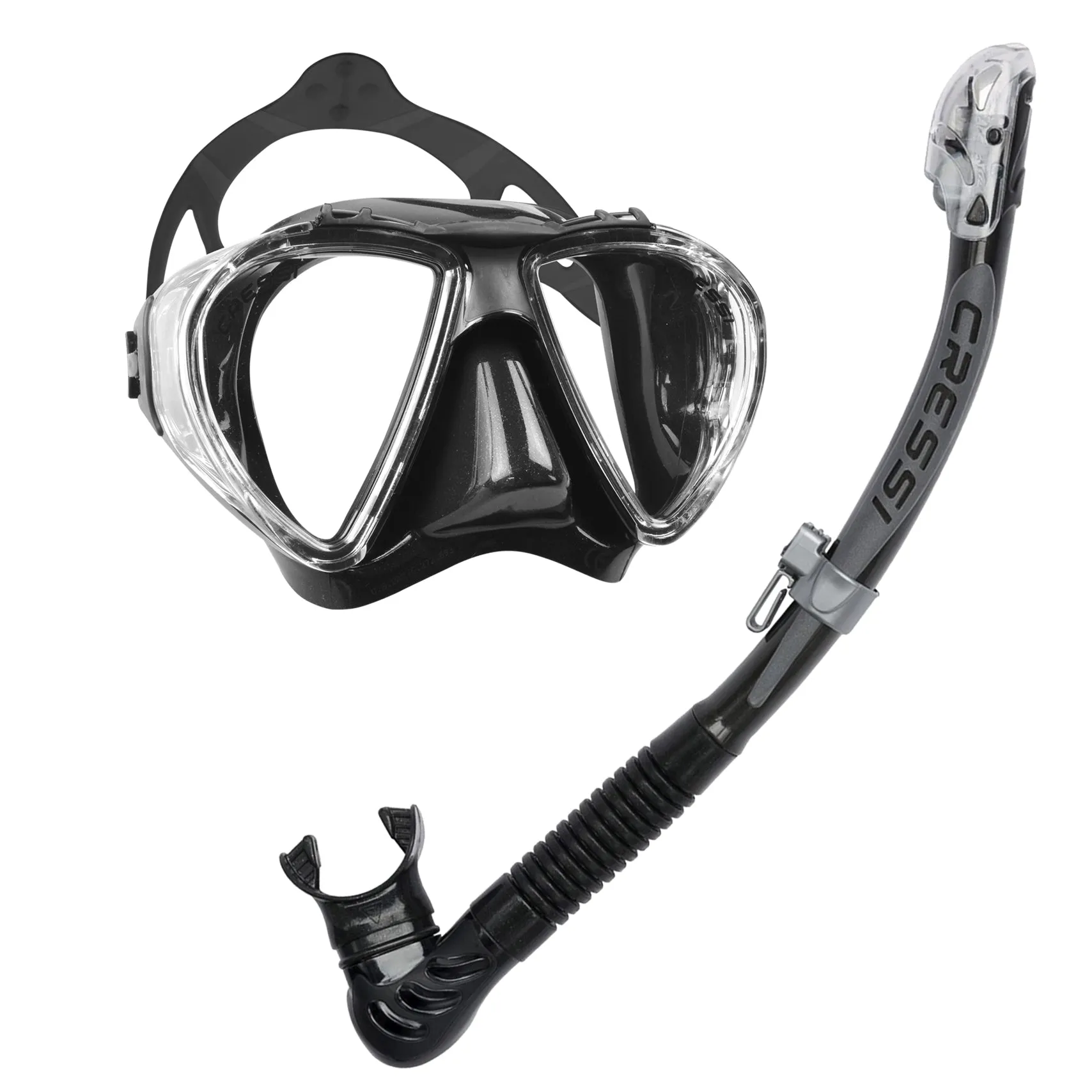 Cressi Penta, Alpha & Frog Plus Diving & Snorkel Set
