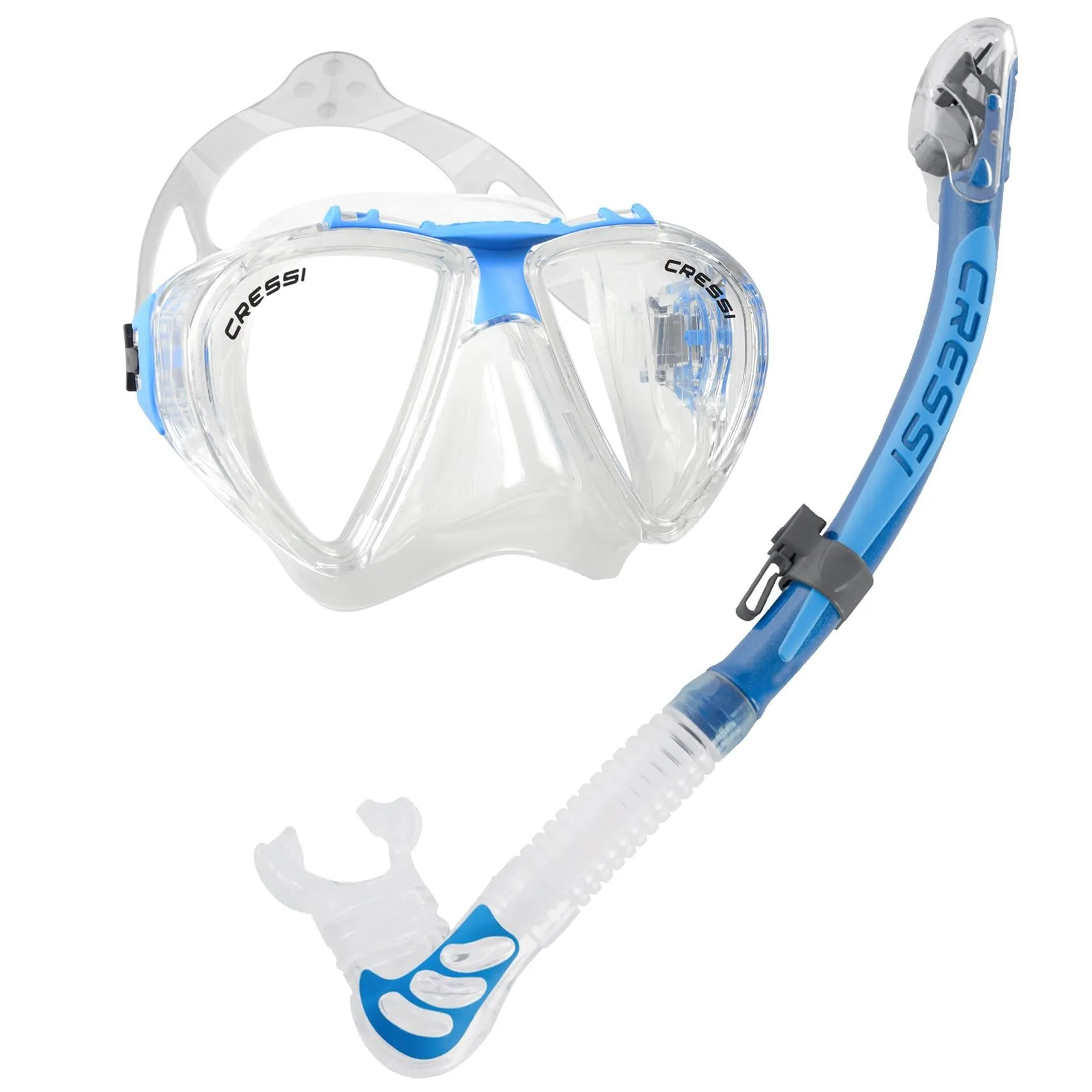 Cressi Penta, Alpha & Frog Plus Diving & Snorkel Set