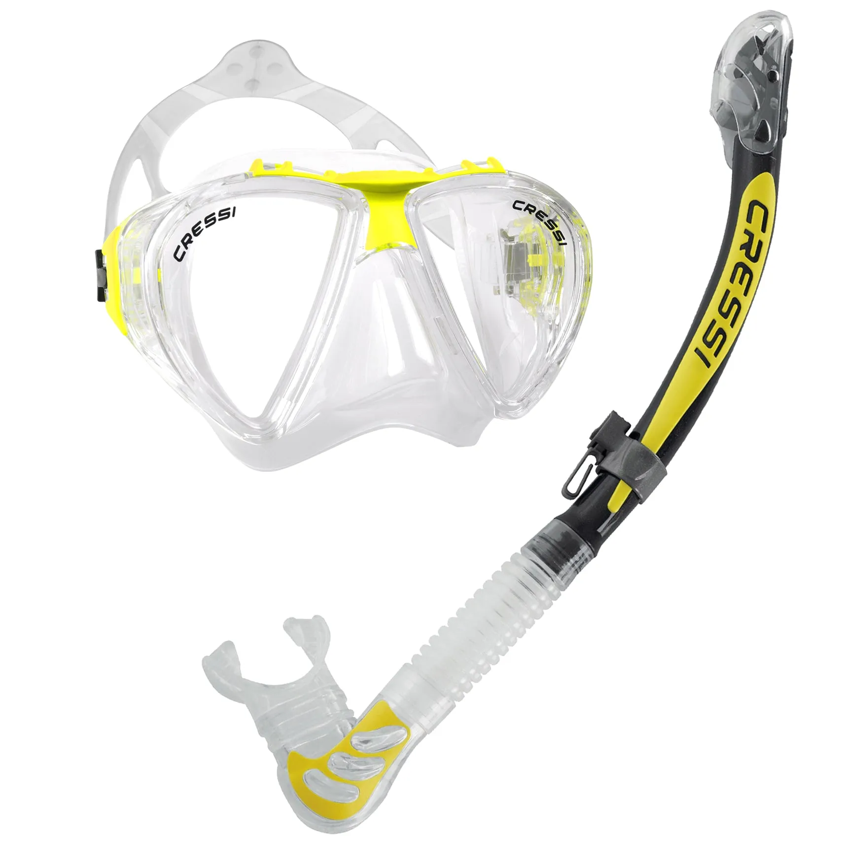 Cressi Penta, Alpha & Frog Plus Diving & Snorkel Set