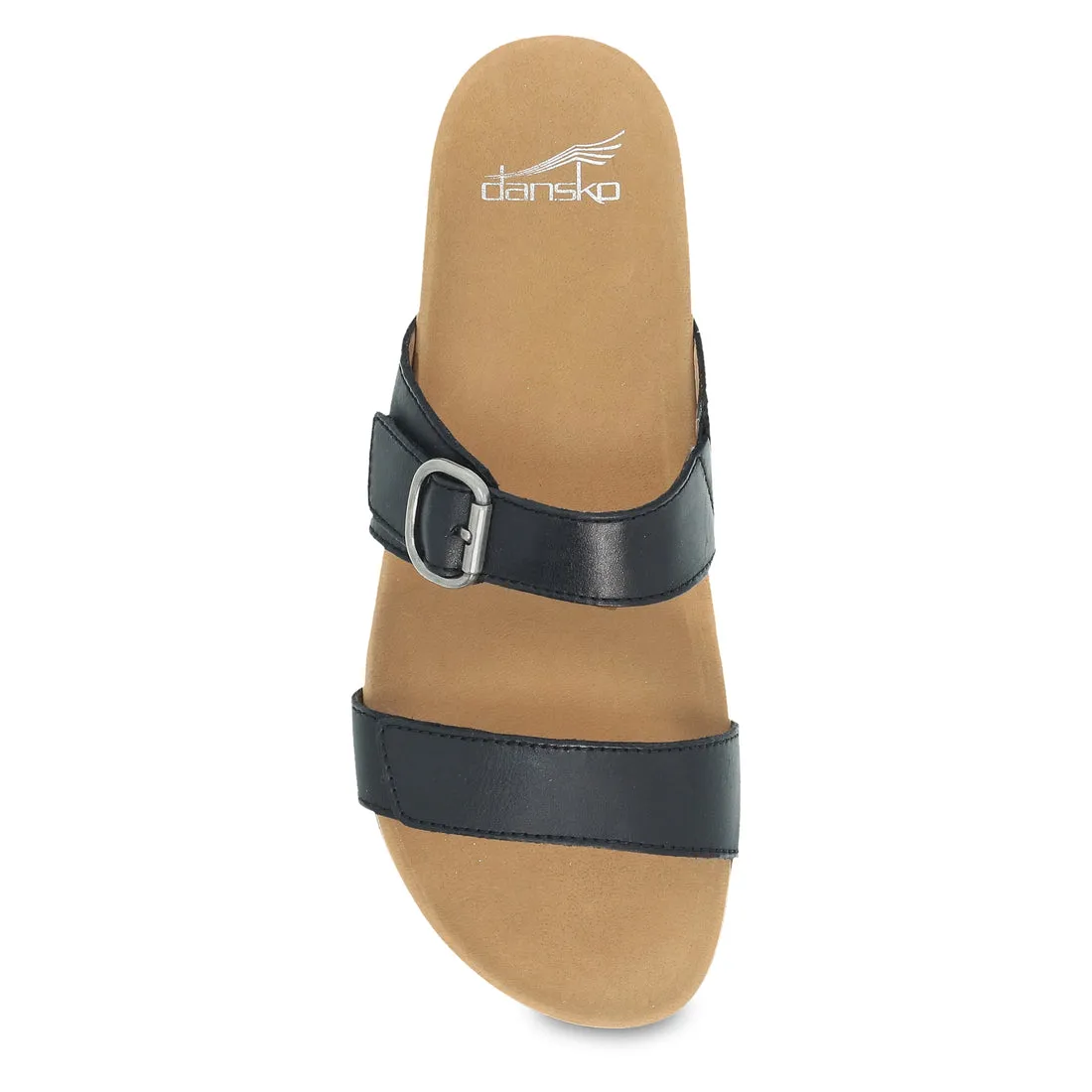 Dansko Women's Justine in Black Calf Sandal