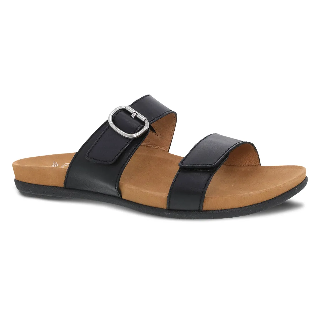 Dansko Women's Justine in Black Calf Sandal