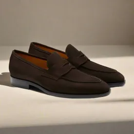 Derek Dark Brown Penny Loafer