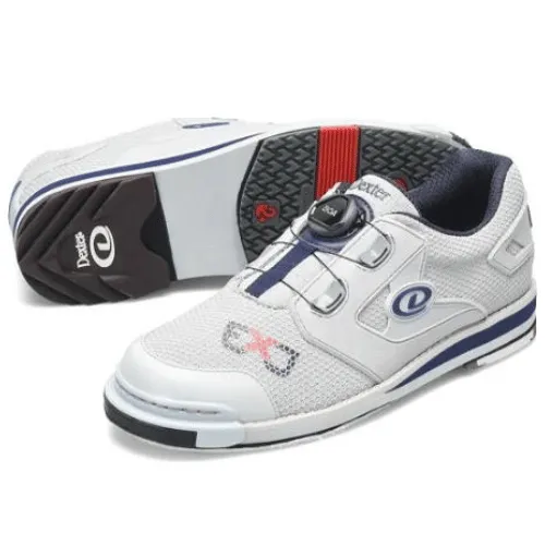 Dexter Mens SST 8 Power Frame BOA Wide ExJ Grey Bowling Shoes