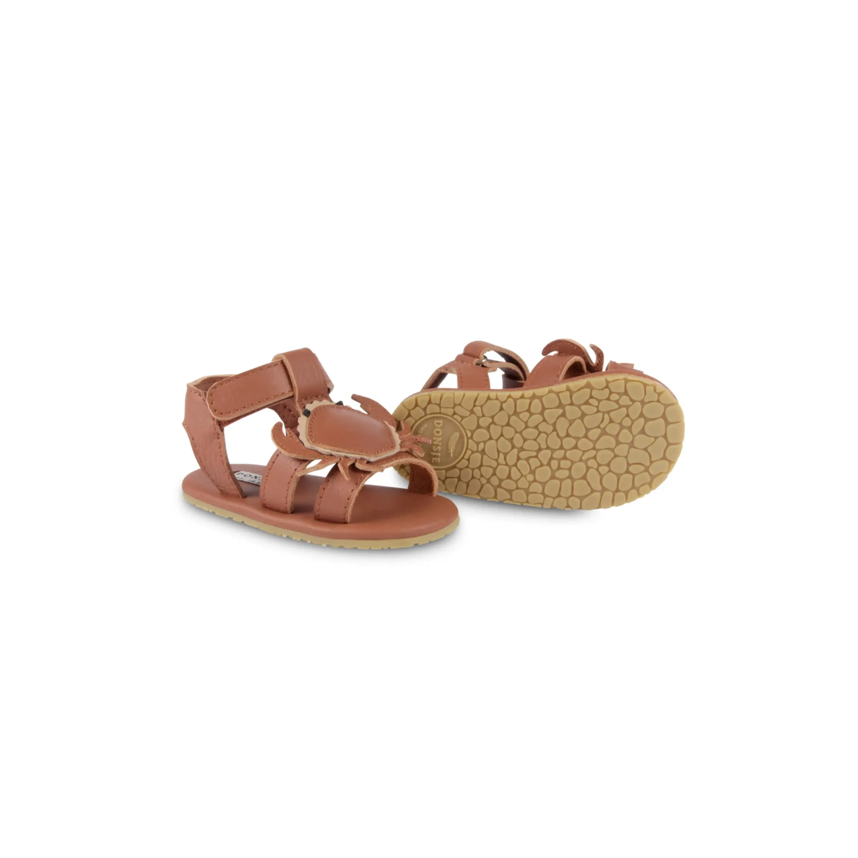 Donsje USHY Crab Leather Baby Sandals