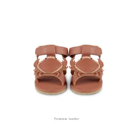 Donsje USHY Crab Leather Baby Sandals
