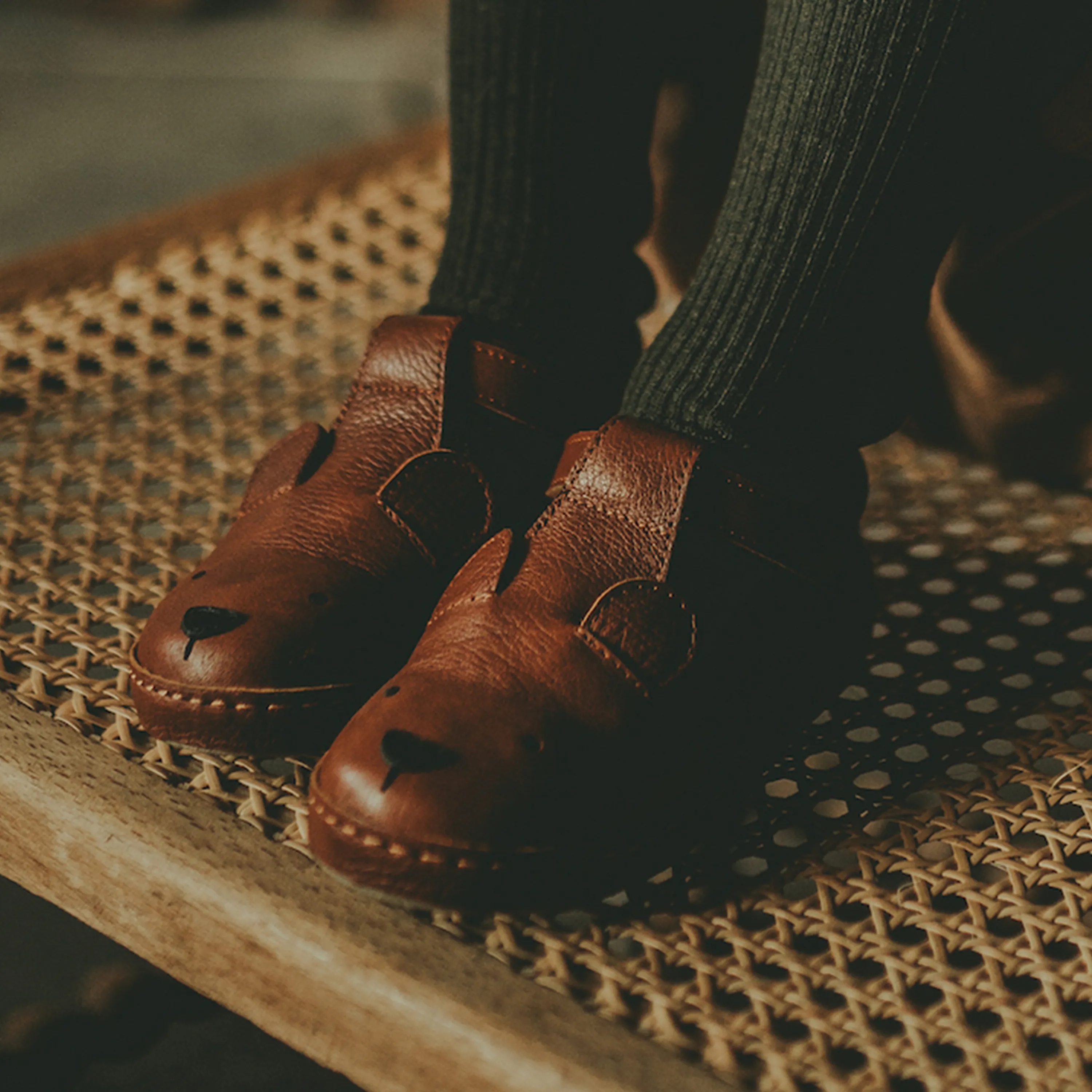 Donsje Xan Classic Bear Leather Shoes