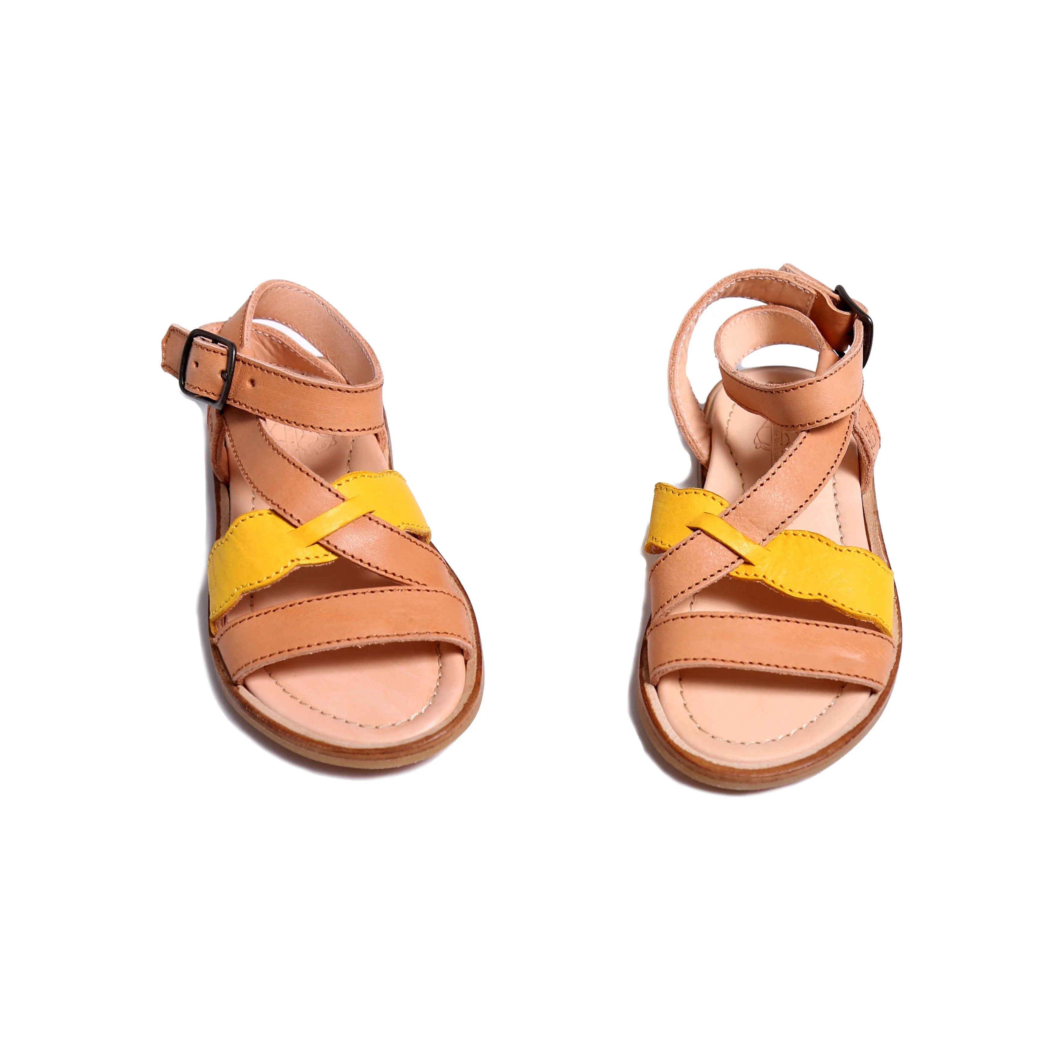 DUO-TONE GLADIATOR SANDAL