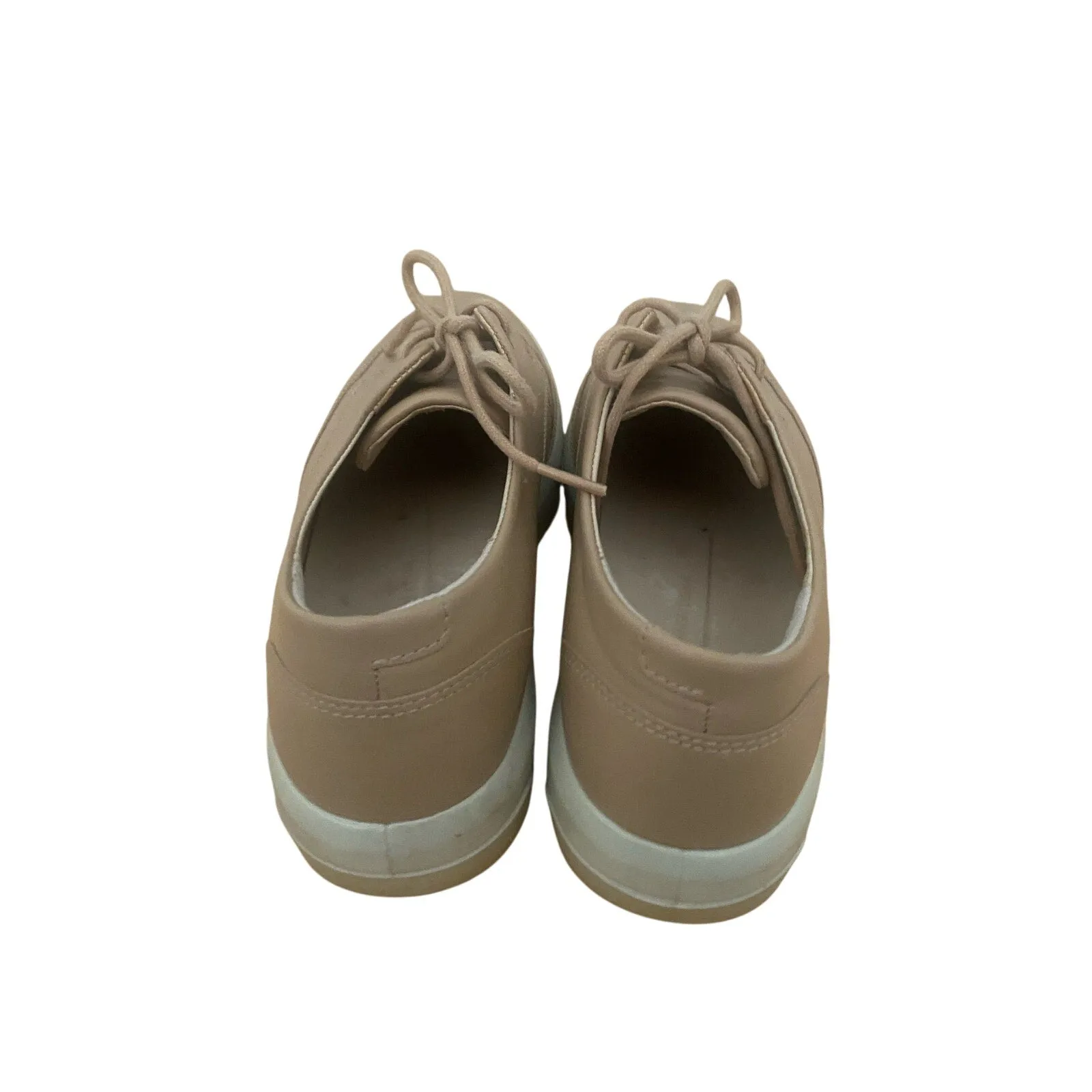 ECCO Soft 9 Volluto Tan Wingtip Leather Sneaker Size 7