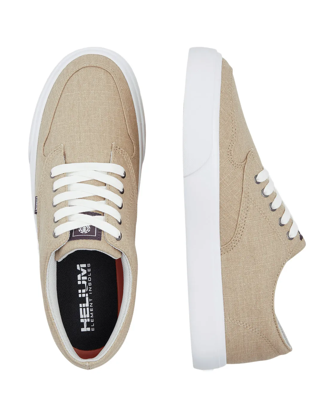 Element Men's Topaz C3 Leather Shoes Oatmeal Heather ELYS300001-TFL0