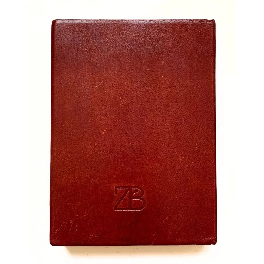 Embossed Leather Journal 6" x 8" - St. Louis City Flag