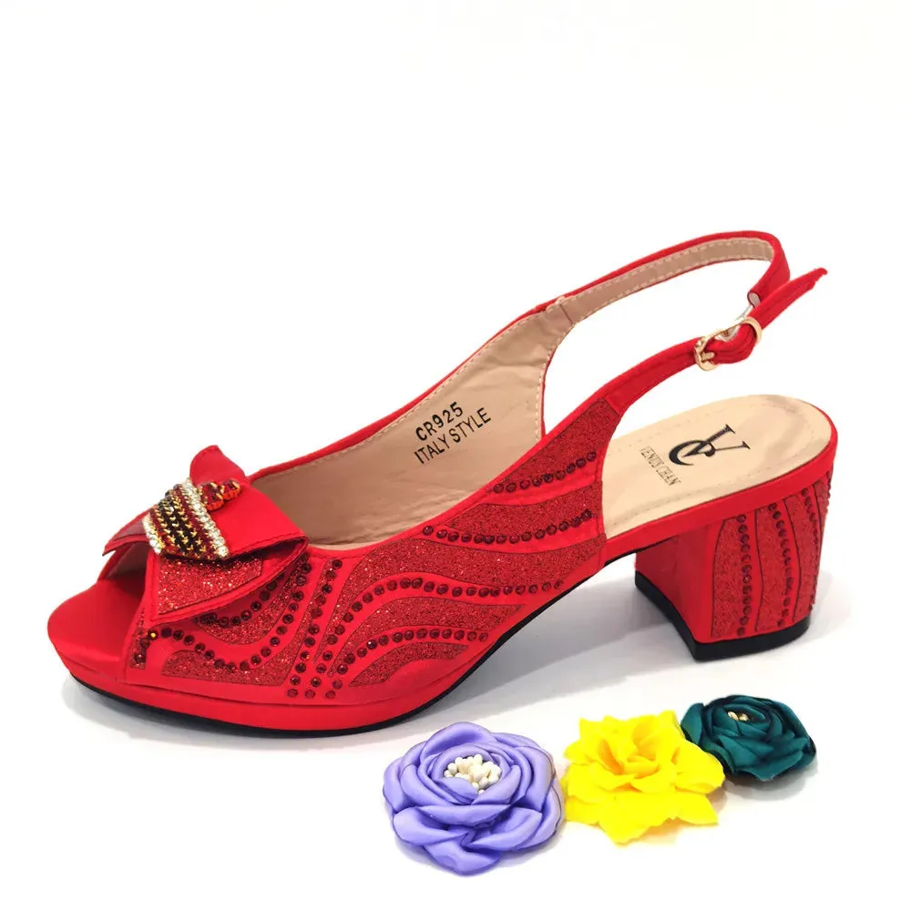 Excellent Italy Shoes with Bag Set Luxery Shoes Women Shoes and Bags