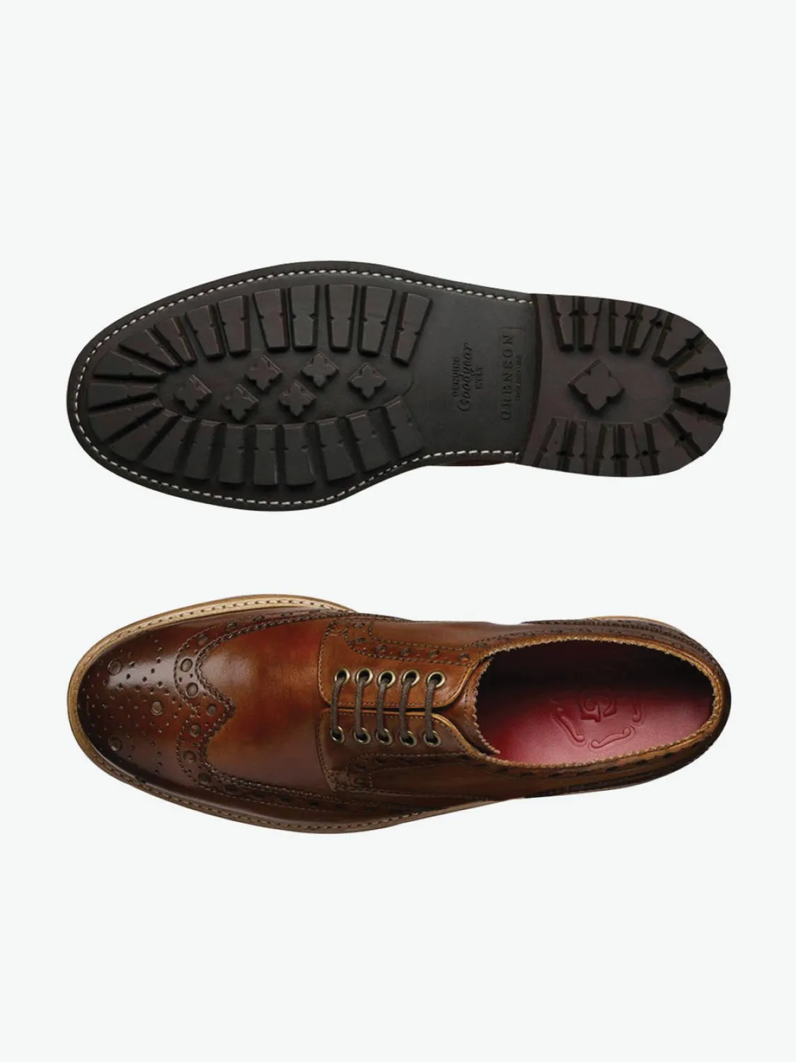 Goodyear Brogue Leather Shoes
