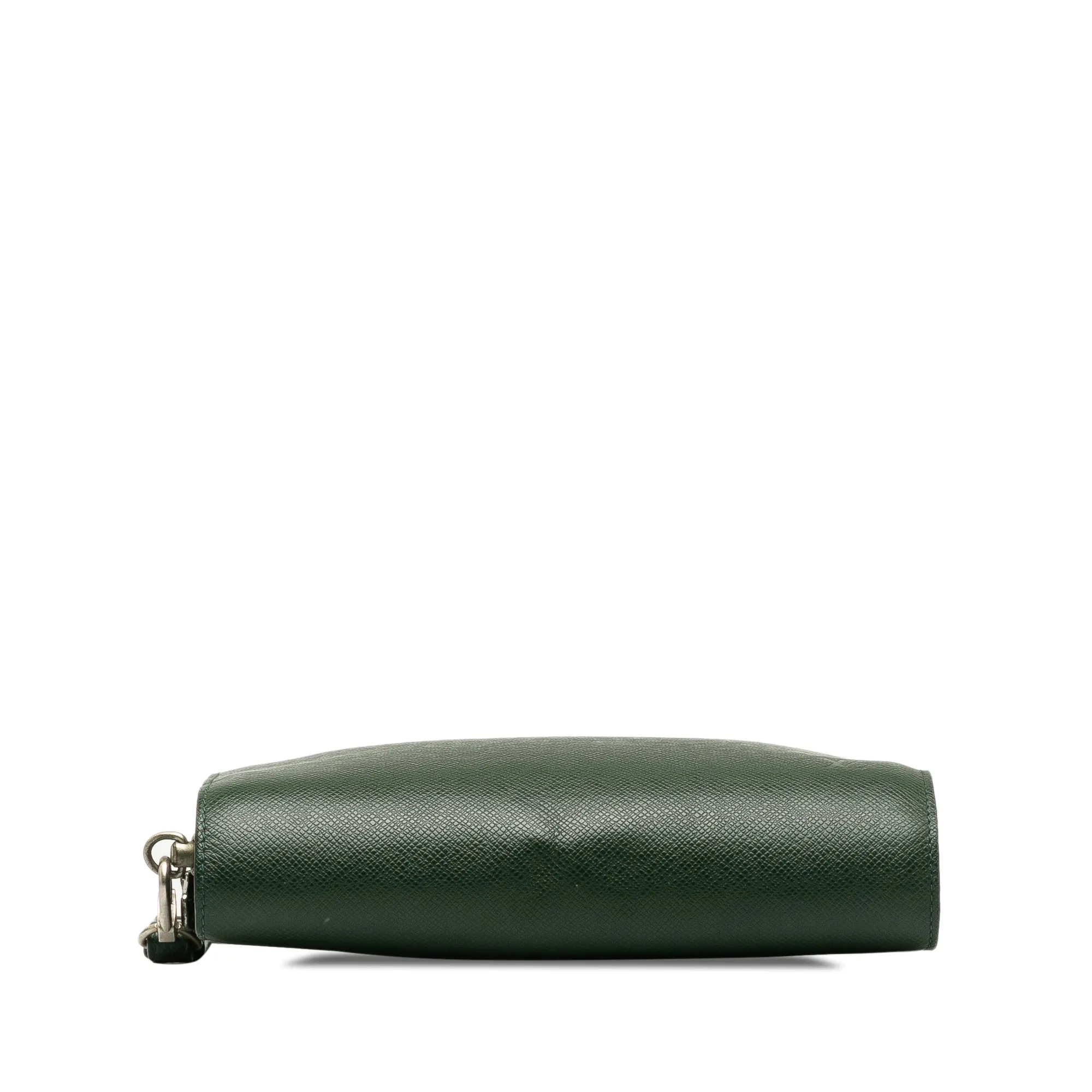 Green Louis Vuitton Taiga Baikal Clutch Bag