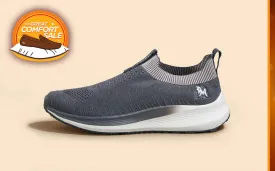 Grip Fit Slip Ons : Grey