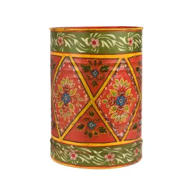 Handpainted Waste Paper Bin / Planter