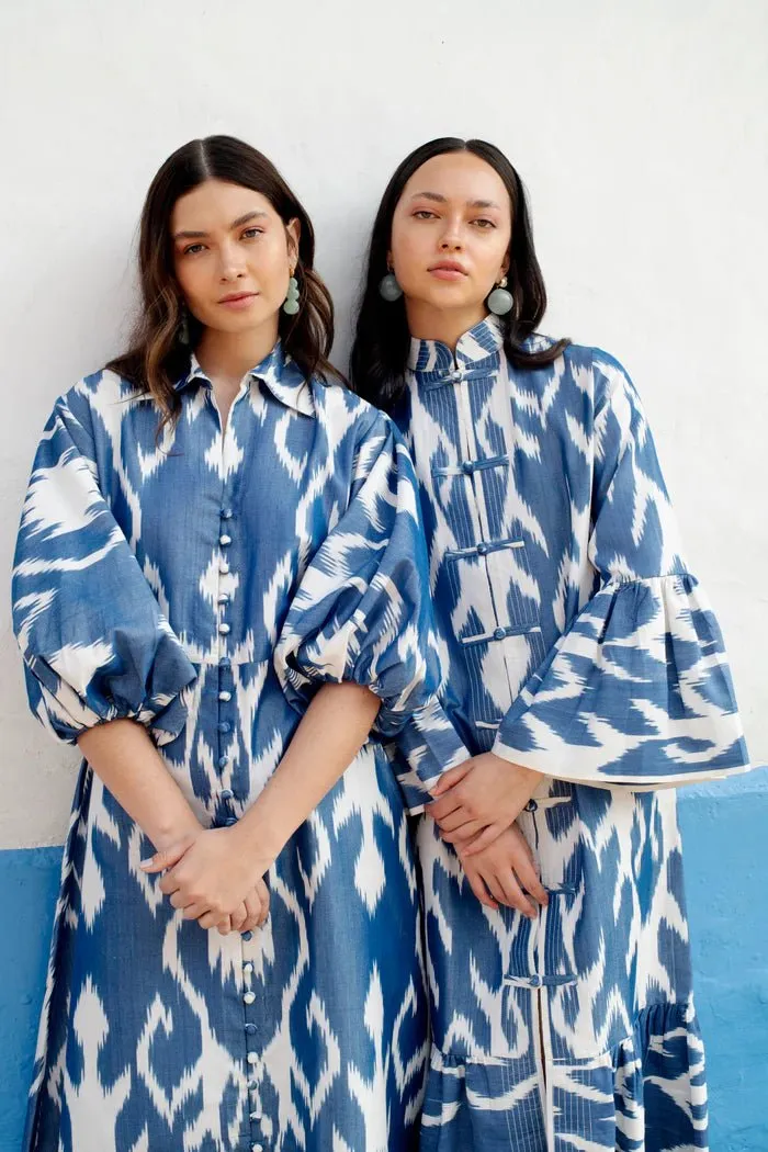 Jodhpur Dress - Blue
