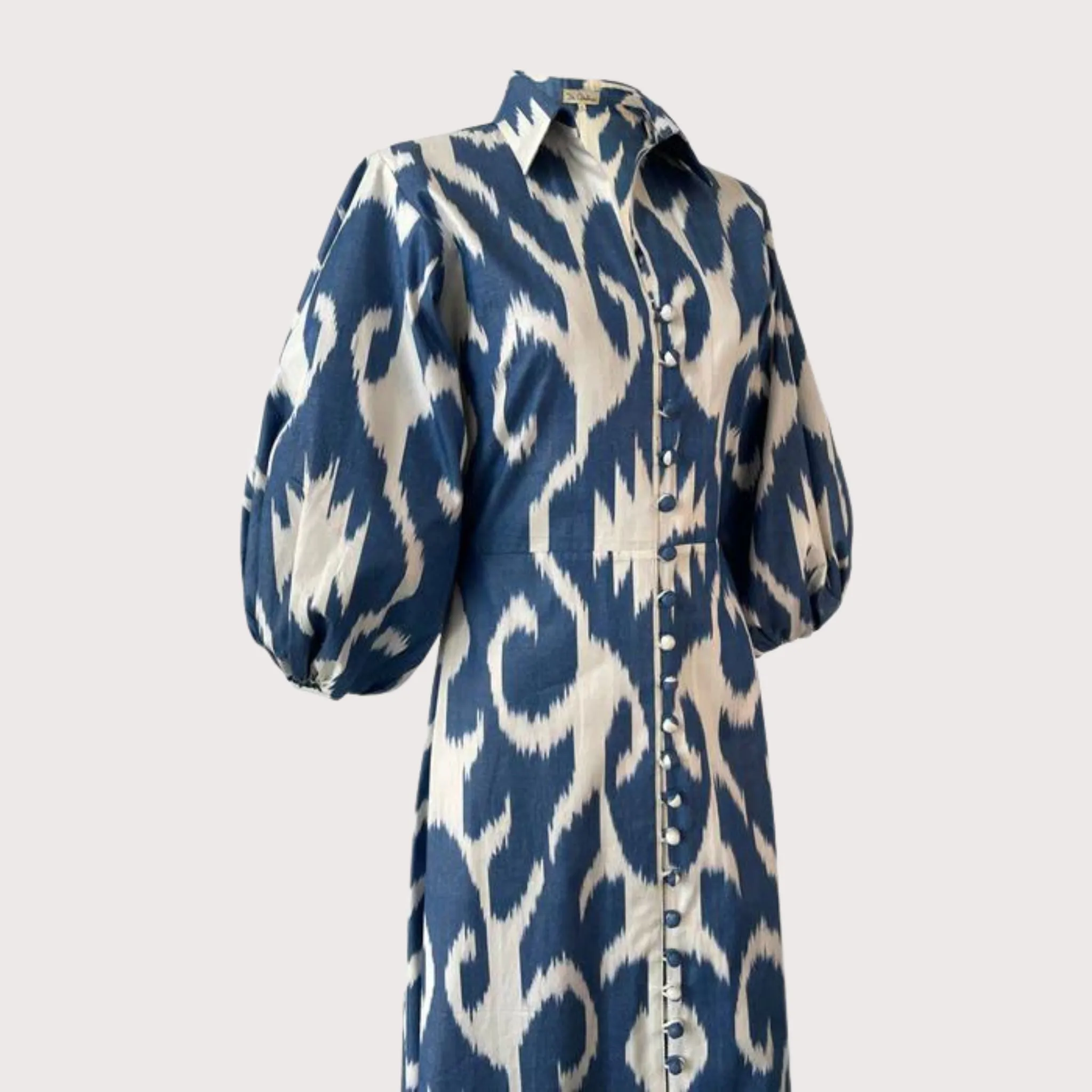 Jodhpur Dress - Blue