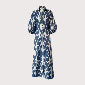 Jodhpur Dress - Blue
